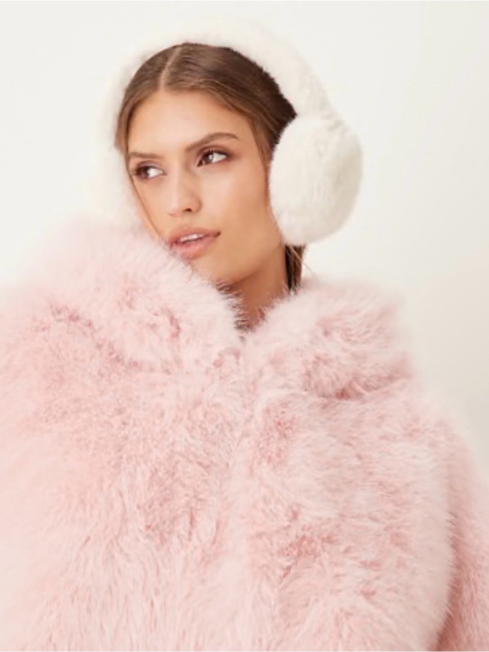 Nanette Lepore Emerald Green and Black faux ear muffs